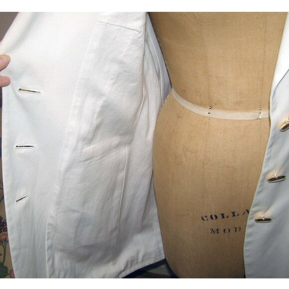 RARE Escada short sleeve cotton long blazer 6-8/36 - Picture 5 of 15